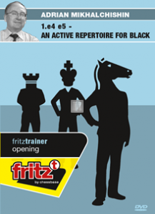 1.e4 e5 - An active Repertoire for Black - DVD