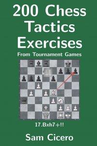 200 Chess Tactics Exercises From Tournament Game - 2nd hand