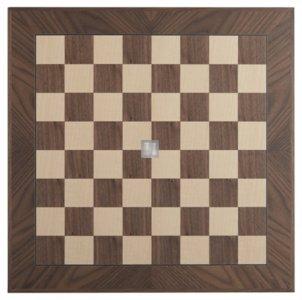 45 x 45 chessboard in Walnut and Maple