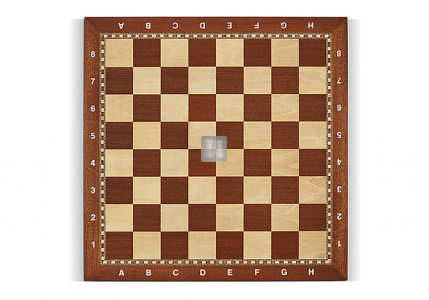 45 x 45 cm Scacchiera con lettere e numeri - Dal Negro