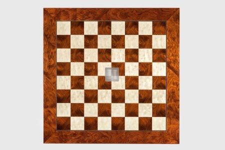 55 x 55 Red chessboard in maple and ash wood