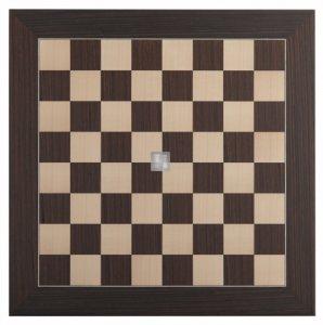 55 x 55 Tournament chessboard in Macassar and maplewood