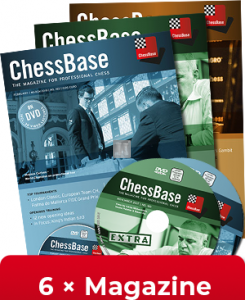 Abbonamento ChessBase Magazine (6 DVD, in inglese)