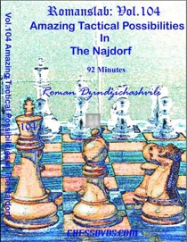 Amazing tactical possibilities in the Najdorf - Roman`s lab 104 dvd