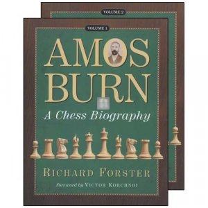Amos Burn a chess biography - 2 books