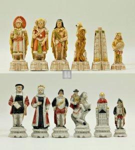 Chessmen - Incas Battle