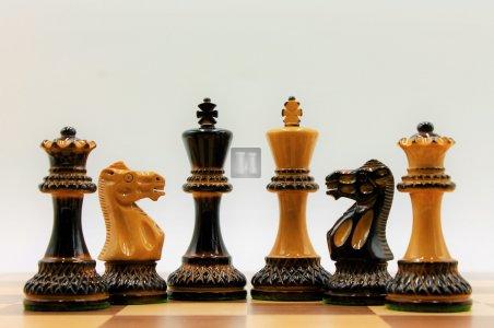 Boxwood wood chess set - king mm 98