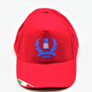 Cappellino scacchistico LE DUE TORRI - Rosso