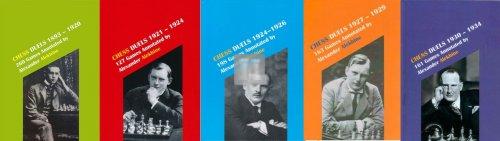 Chess Duels - games annotated by Alexander Alekhine - 5 books