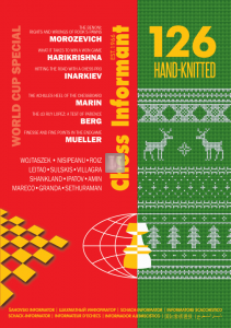 Chess Informant 126 - Hand-Knitted