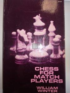 Chess for match players - William Winter - 2nd hand