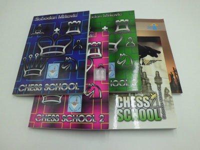 Chess School 1 2 3 4 5 (Mirkovic) - five 2nd-hand volumes