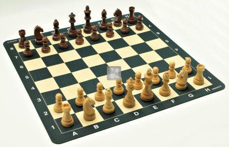 Chess Set Foncé. Pieces + board + carry bag