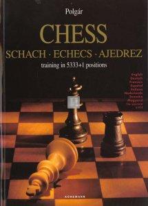 Chess training in 5333+1 positions (László Polgár) - 2nd hand hardcover with dustjacket