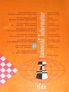 Classification Chess openings chess informator- 2nd hand