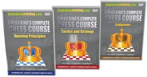 Chess King's Complete Chess Course 3 DVD Set