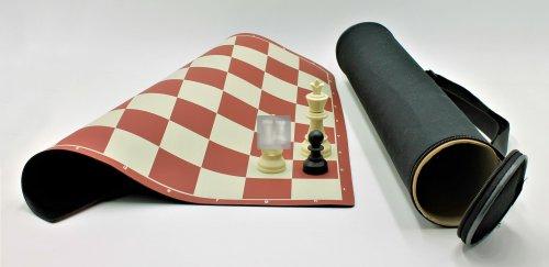 Tournament chess set + carry bag