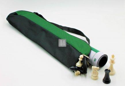 Tournament chess set + carry bag