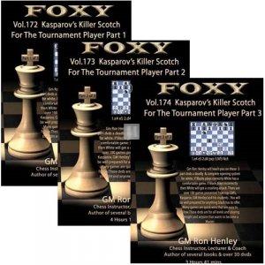 Foxy Chess Openings, 172-174: Kasparov's Killer Scotch for the Tournament Player (3 DVDs)