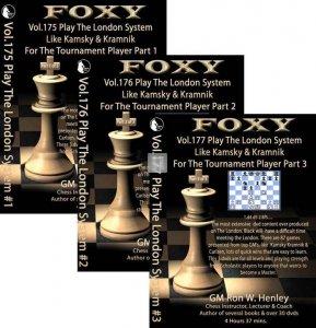 Foxy Chess Openings, 175-177: Play The London System Like Kamsky and Kramnik (3 DVDs)