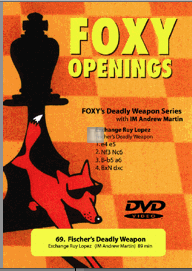 Fischer`s Deadly Weapon, the Ruy Lopez Exchange - DVD