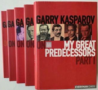 Garry Kasparov on My Great Predecessors (Complete in 5 Volumes, hardcover editions)