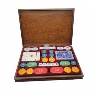 Set da Gioco con Cofanetto in Legno
