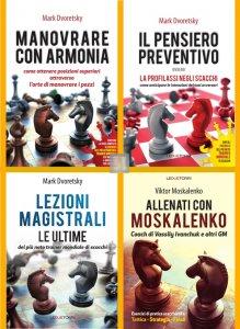 Gli ultimi tre libri di Mark Dvoretsky + Allenati con Moskalenko - 4 LIBRI