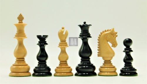 'Haya' boxwood-ebony set - King mm 119