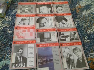 INSIDE CHESS - 1993 annata completa rilegata in tela verde