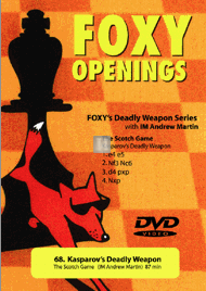 Kasparov's Deadly Weapon, the Scotch Game - DVD