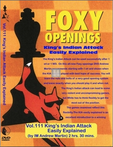 King's Indian Attack easily explained - DVD