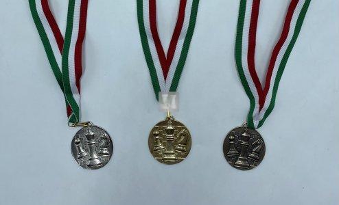 Medaglie Scacchistiche - Cordoncino tricolore Italiano