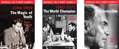 Mikhail Tal's Best Games - 3 books