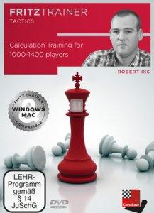 Calculation Training for 1000-1400 players - DVD
