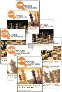 31 DVD (n.27 esaurito) Serie Completa Videoscuola di Scacchi