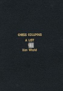 Chess Columns - A List