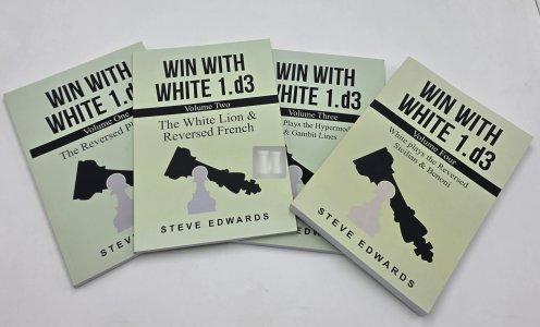 Win With White 1.d3 - 4 books
