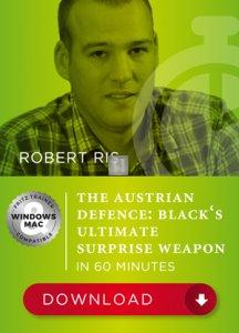 The Austrian Defence: Black’s Ultimate Surprise Weapon - DOWNLOAD