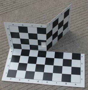 OFFERTA 50 x 50 Scacchiera da torneo in plastica, pieghevole in 4.