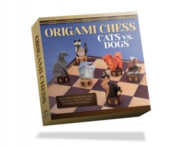 Origami Chess set - Cats vs Dogs