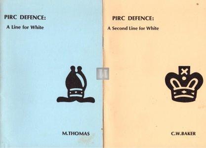 Pirc Defence: Vol. I (A Line For White) & Vol. II (A Second Line For White) - 2nd hand