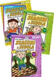 Scacchi a Scuola 1,2,3 - OFFERTA 3 VOLUMI