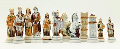Romans vs Barbarians chess set