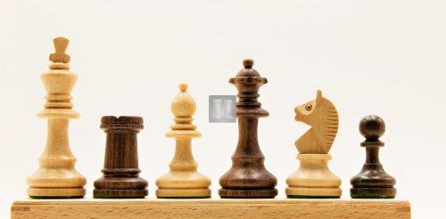 Re mm 75 (con scatola) - Scacchi in legno Bohemia