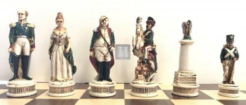Borodino War - chesspieces (Napoleon vs Russia)