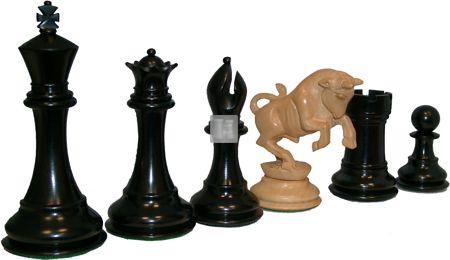 Olympiad "Torino 2006" Exclusive Staunton Chess Set boxwood-ebony