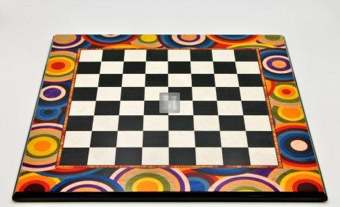 Bolivar Wood and Maple Chessboard