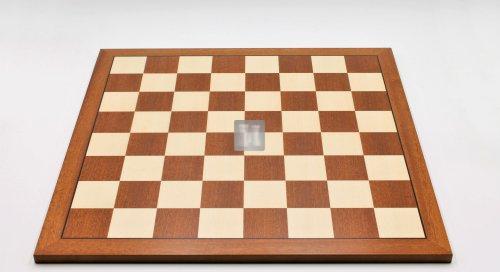 Tournament Chessboard with notation - Walnut and Maple