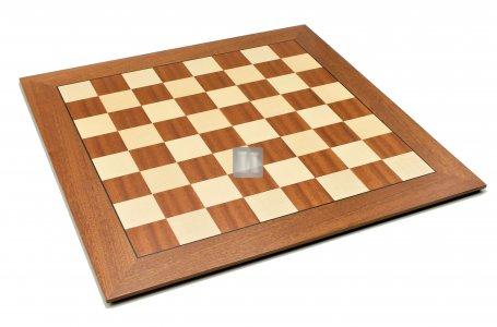 Tournament Chessboard  "Riviera" - Mahogany and Maple